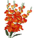 Miniatyrbild 1 av 4: KONSTGJORD BLOMMABUKETT TJOCK STOR GLADIOLIUS GLADIOLI 70CM