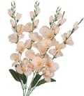 Miniatyrbillede 1 af 4: KUNSTIGE BLOMSTERBUKET TYK STOR GLADIOLIUS GLADIOLI 70CM