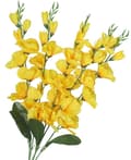 Miniatyrbillede 1 af 4: KUNSTIGE BLOMSTERBUKET TYK STOR GLADIOLIUS GLADIOLI 70CM