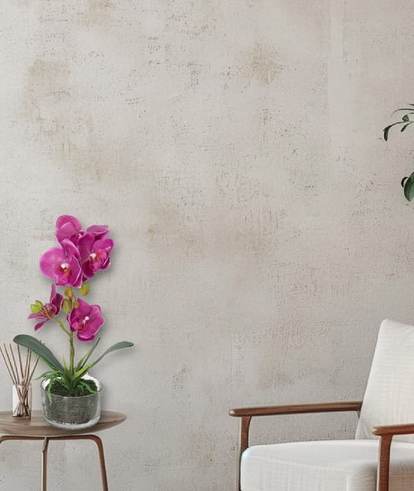 ORKIDÉ KUNSTIGE BLOMSTER I EN PREMIUM POTTE