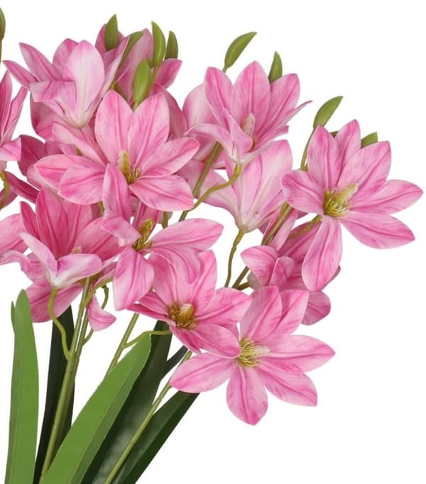 KUNSTIGE BLOMSTERBUKET SYREN STOR TYKKE LILJE LILJE
