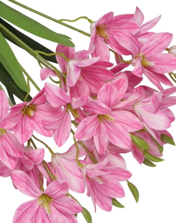 KUNSTIGE BLOMSTERBUKET SYREN STOR TYKKE LILJE LILJE