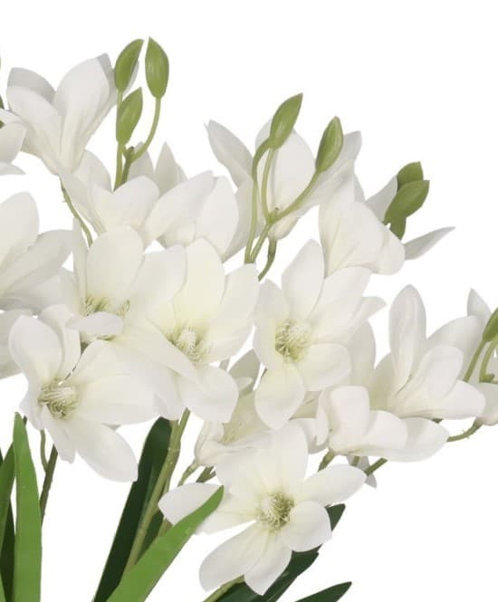 KUNSTIGE BLOMSTERBUKET SYREN STOR TYKKE LILJE LILJE