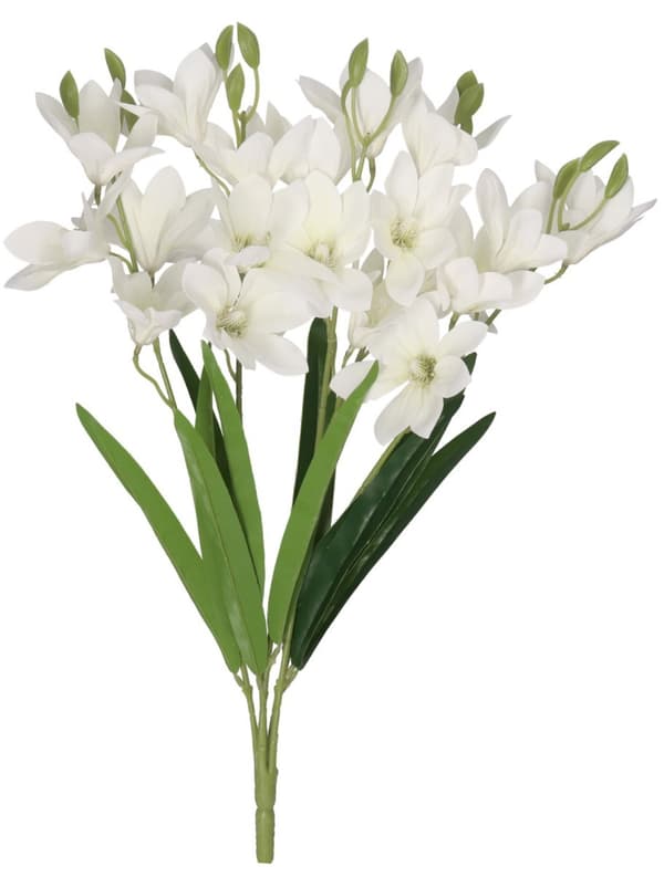 KUNSTIGE BLOMSTERBUKET SYREN STOR TYKKE LILJE LILJE