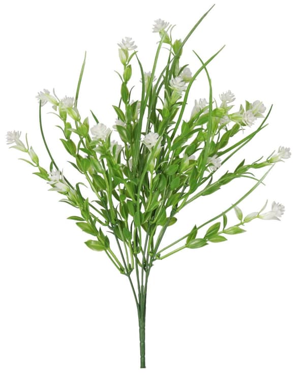 KUNSTIGE BLOMSTER PLANTER BUKET TYKKE GRENE