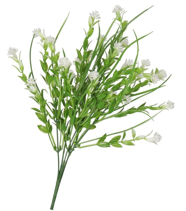 KUNSTIGE BLOMSTER PLANTER BUKET TYKKE GRENE