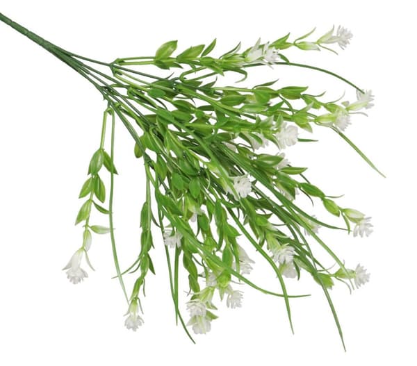 KUNSTIGE BLOMSTER PLANTER BUKET TYKKE GRENE