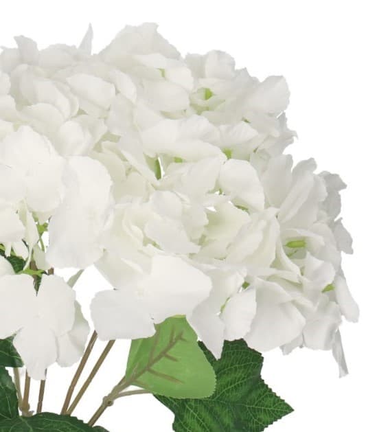 KUNSTIGE BLOMSTER PLANTER BUKETT HORTENSINSOM LIV 44CM
