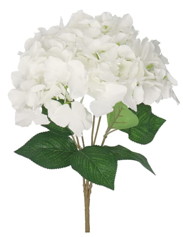 KUNSTIGE BLOMSTER PLANTER BUKETT HORTENSINSOM LIV 44CM