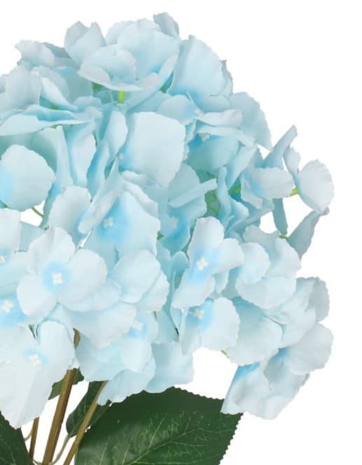 KUNSTIGE BLOMSTER PLANTER BUKETT HORTENSINSOM LIV 44CM
