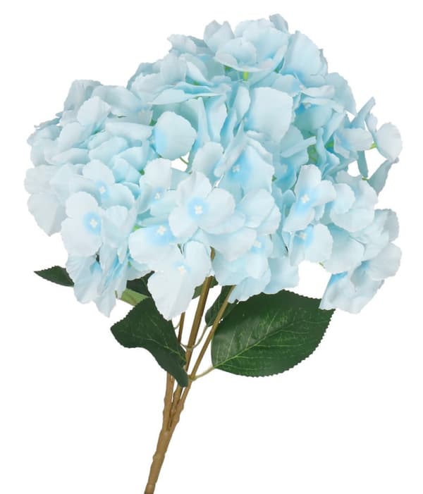 KUNSTIGE BLOMSTER PLANTER BUKETT HORTENSINSOM LIV 44CM