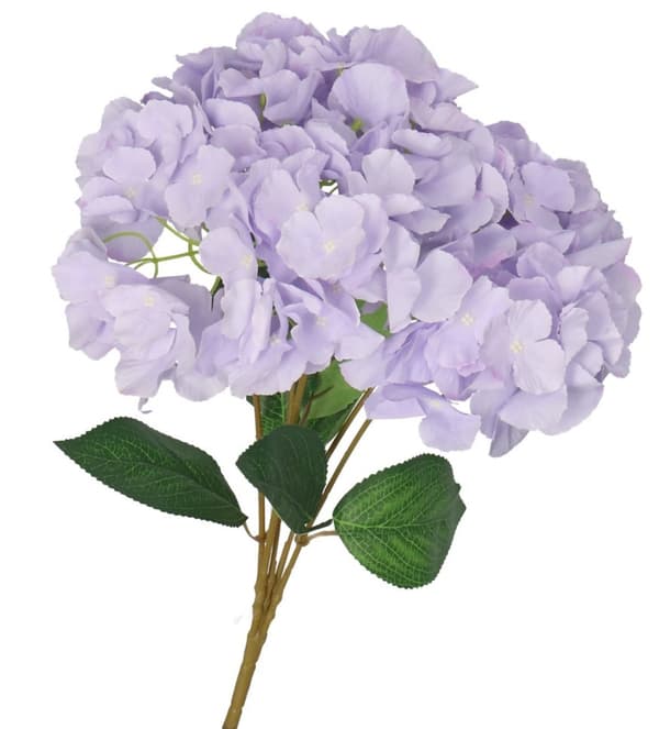 KUNSTIGE BLOMSTER PLANTER BUKETT HORTENSINSOM LIV 44CM