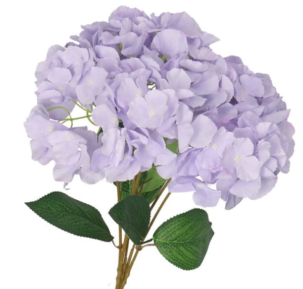 KUNSTIGE BLOMSTER PLANTER BUKETT HORTENSINSOM LIV 44CM