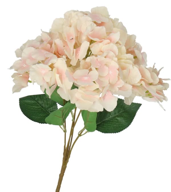 KUNSTIGE BLOMSTER PLANTER BUKETT HORTENSINSOM LIV 44CM