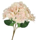 Miniatyrbillede 3 af 6: KUNSTIGE BLOMSTER PLANTER BUKETT HORTENSINSOM LIV 44CM