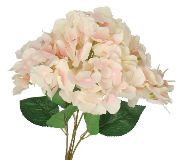 KUNSTIGE BLOMSTER PLANTER BUKETT HORTENSINSOM LIV 44CM