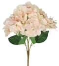 Miniatyrbillede 6 af 6: KUNSTIGE BLOMSTER PLANTER BUKETT HORTENSINSOM LIV 44CM