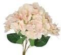 Miniatyrbillede 1 af 6: KUNSTIGE BLOMSTER PLANTER BUKETT HORTENSINSOM LIV 44CM