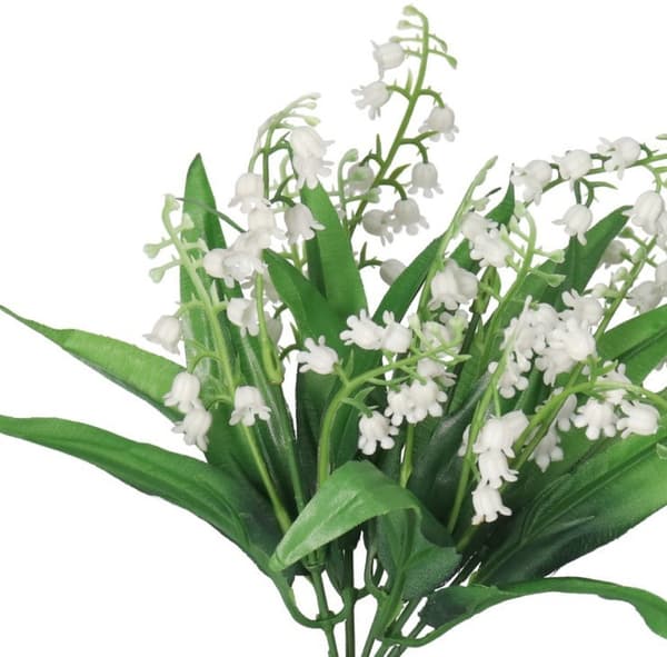 BUKETT BUKETT KUNSTIGE BLOMSTER PLANTER LILJEKONNAL