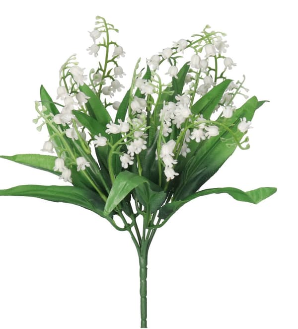 BUKETT BUKETT KUNSTIGE BLOMSTER PLANTER LILJEKONNAL
