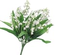 Miniatyrbillede 1 af 5: BUKETT BUKETT KUNSTIGE BLOMSTER PLANTER LILJEKONNAL