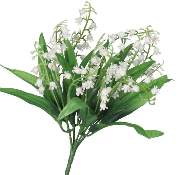 BUKETT BUKETT KUNSTIGE BLOMSTER PLANTER LILJEKONNAL