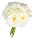 Miniatyrbillede 3 af 7: ROSEROSEBUKET TYKKE KUNSTIGE BLOMSTER SOM LIV GUMMI