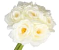 Miniatyrbillede 1 af 7: ROSEROSEBUKET TYKKE KUNSTIGE BLOMSTER SOM LIV GUMMI