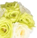 Miniatyrbild 2 av 6: ROS ROSBUKETT TJOCKA KONSTGJORDA BLOMMOR SOM LIVET GUMMI