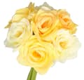 Miniatyrbillede 4 af 6: ROSEROSEBUKET TYKKE KUNSTIGE BLOMSTER SOM LIV GUMMI