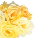 Miniatyrbillede 5 af 6: ROSEROSEBUKET TYKKE KUNSTIGE BLOMSTER SOM LIV GUMMI
