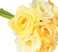 Miniatyrbillede 6 af 6: ROSEROSEBUKET TYKKE KUNSTIGE BLOMSTER SOM LIV GUMMI