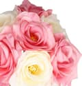 Miniatyrbillede 4 af 7: ROSEROSEBUKET TYKKE KUNSTIGE BLOMSTER SOM LIV GUMMI