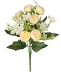 Miniatyrbild 3 av 5: KONSTGJORDA BLOMMOR GRENAR VÄXTER PION LIVSLIK PION