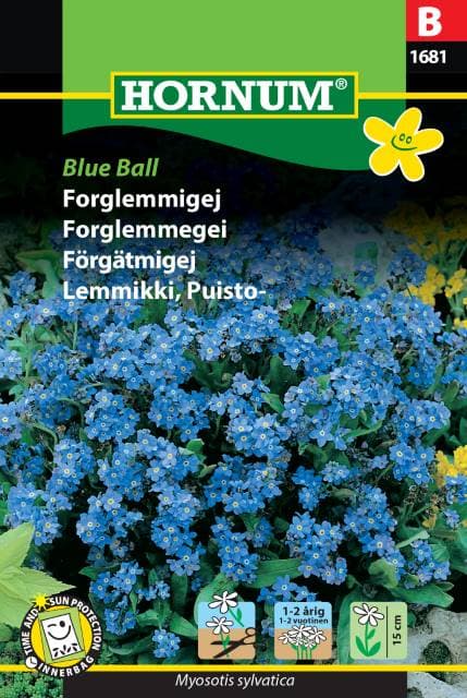 Förgätmigej 'Blue Ball' frö