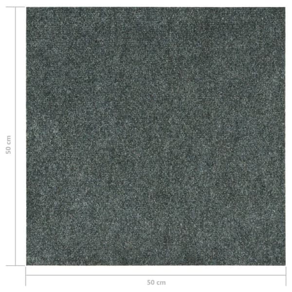 Medina gulvmåtter 20 st 5 m² grøn