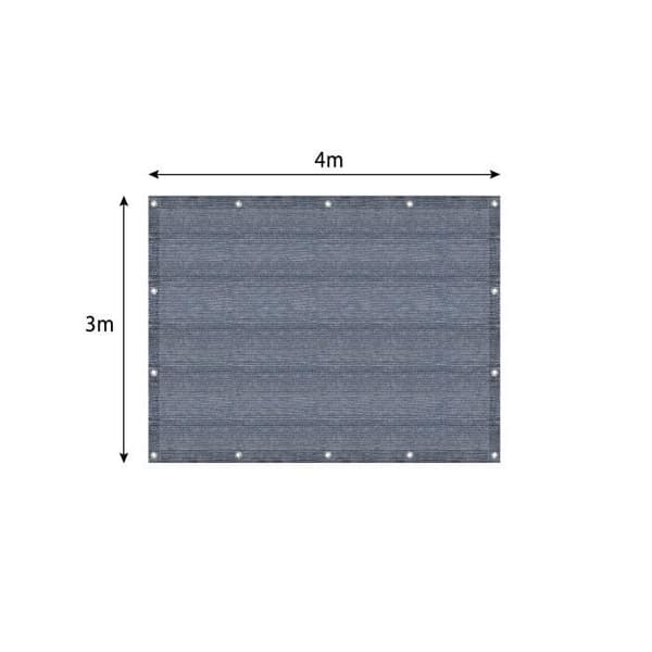 XMTECH Campingmatta, 300x400cm Underlag för husvagn, husbil, markpresenningar med markspik och bärväska
