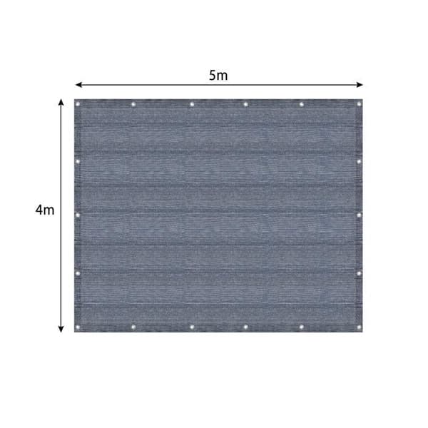 XMTECH campingmatta, 400x500cm markduk för husvagn, husbil, markpresenning med markspik och bärväska
