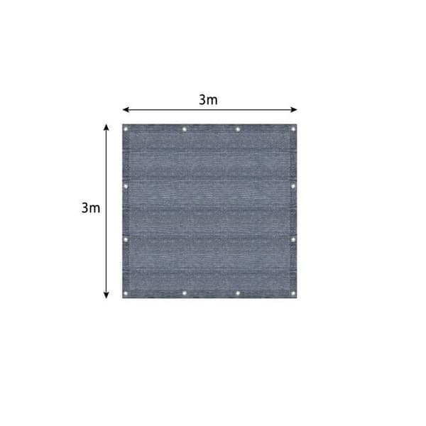 Högdensitetspolyeten Campingmatta - LZQ - 300x300 cm - Andas och halkfri