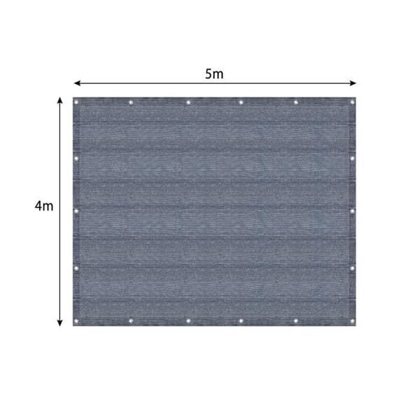 Campingmatta - LZQ - 400x500 cm - Högdensitetspolyeten - Halkfri - Andas