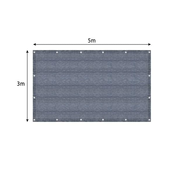 Campingmatta i högdensitetspolyeten - LZQ - 300x500 cm - Andningsbar och halkfri