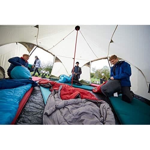 Självuppblåsande campingmatta - GRAND CANYON - HANCOCK 10.0 XW - Värmeisolering upp till -43°C - Mörkgrön