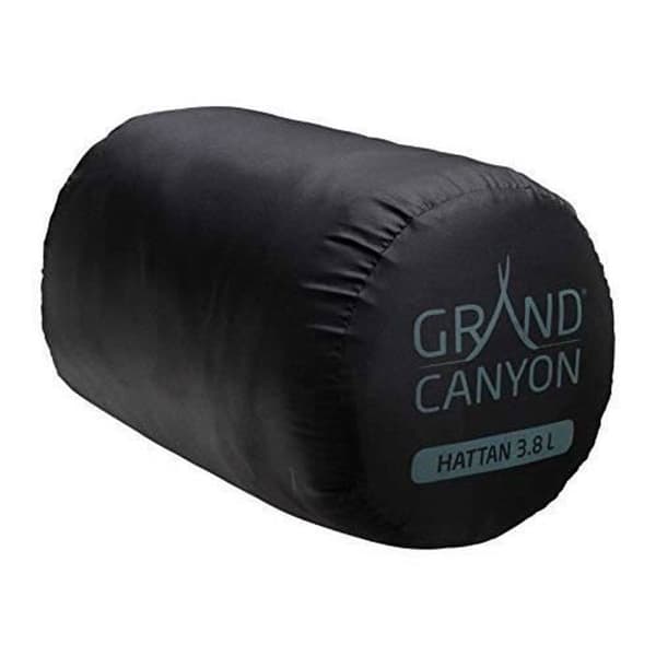 Grand Canyon HATTAN 3,8 L - Självuppblåsande matta, campingmatta - 198x63x3,8cm - Botanisk trädgård (mörkgrön) 151473