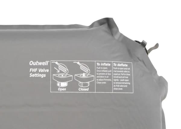 Golvmatta - självuppblåsande Outwell - 400074 - | Dubbelsäng Sleepin | 100 mm