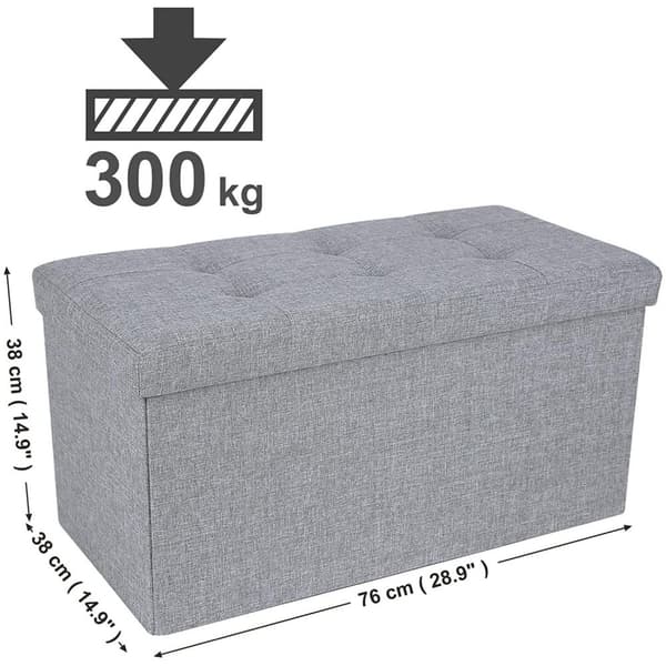 Rootz Hocker - Kuormitettava 300 kg asti - Rakka - Rahi - Penkki - Säilytyslaatikko