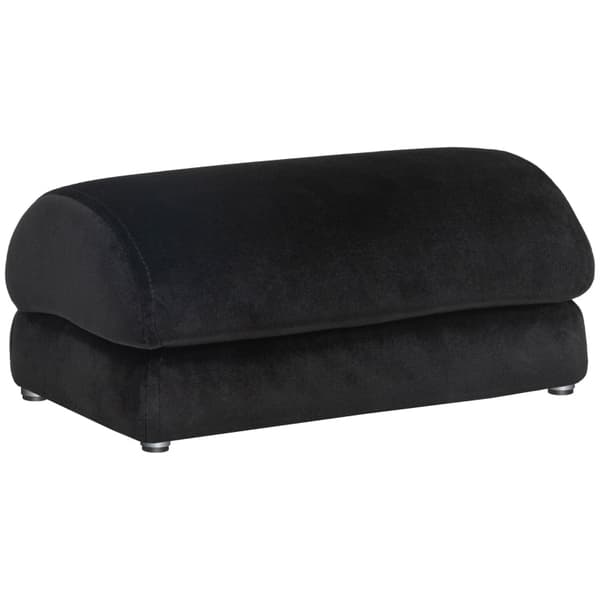 Rootz Fodstøtte - Skrivebordsfodskammel - Ergonomisk fodstøtte - Fløjlsstof - Knæpude - 32 cm x 22 cm x 15 cm