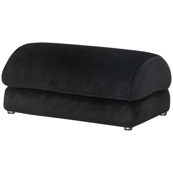 Rootz Fodstøtte - Skrivebordsfodskammel - Ergonomisk fodstøtte - Fløjlsstof - Knæpude - 32 cm x 22 cm x 15 cm