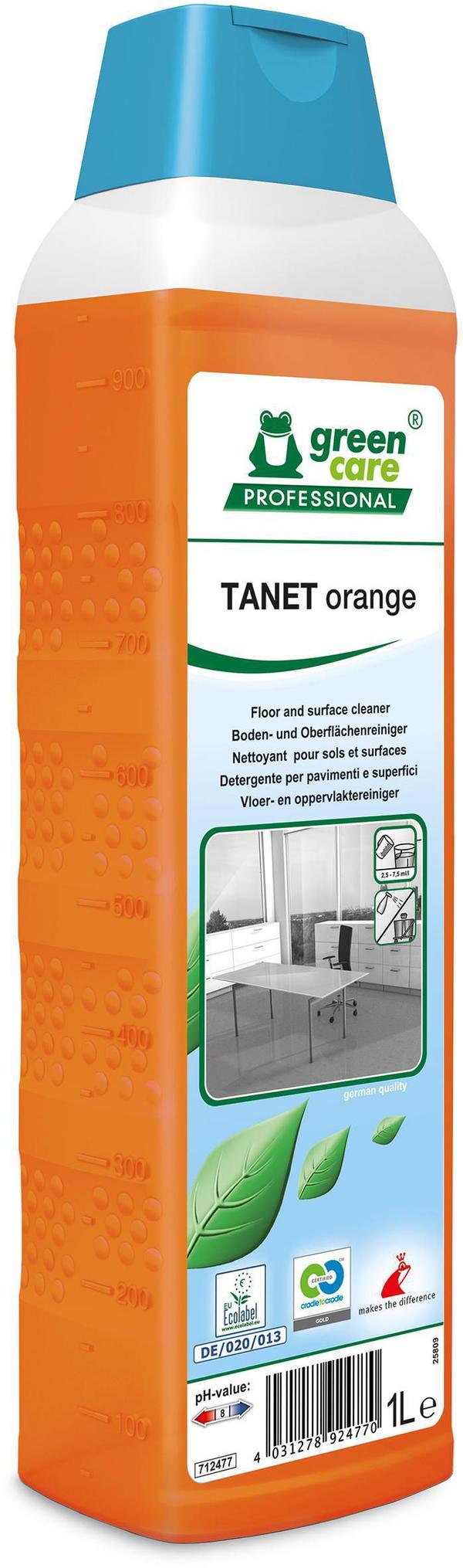 Golvrent TANET orange 1L