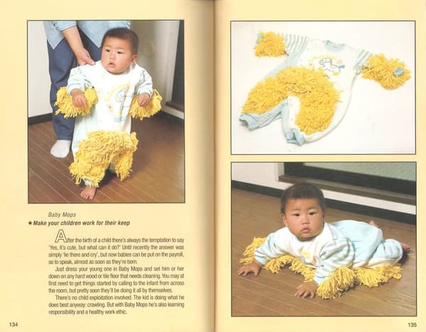 Baby Mop Blue