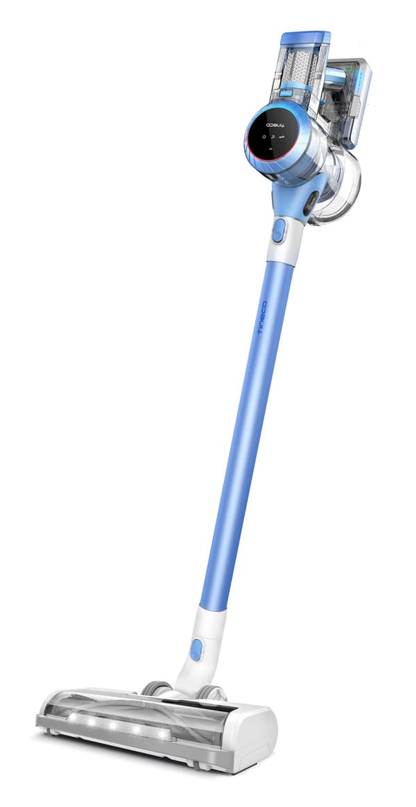 Tineco - PURE ONE S11 stick støvsuger - Genopladelig - Smart - 21,6V - blå/hvid